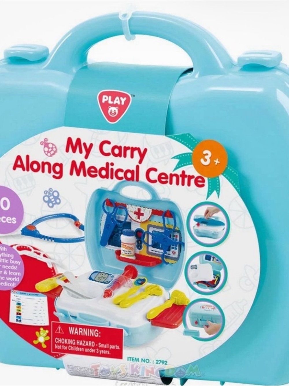 Play My Carry Along Medical Centre Kids Doctor Kit - Blue